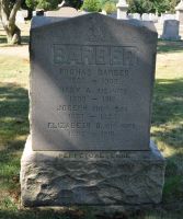 BARBER, Thomas & Family - Grave Maker - Plot: B24F
Moshassuck Cemetery, Central Falls, Providence, Rhode Island, USA
