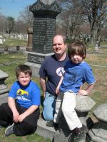 SCHELL, Peter Charles - Gravesite Selfie
Mount Calvary Cemetery, Boston, Suffolk, Massachusetts, USA