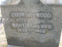 WOOD, Burr and Mary (VAN VALKENBURGH) Grave
Highland Rural Cemetery, Jordanville, NY