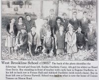 OUELLETTE, Children - West Brookline School Photograph